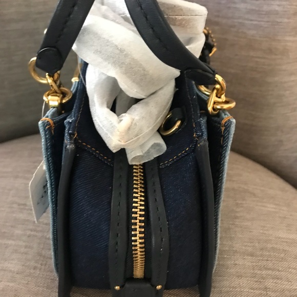 Coach Bags Coach Dreamer 2 Mini Denimgold 66933 Colorblock Poshmark